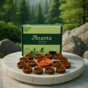 Flourish Ananta Dhoop Cup (12 Cups)