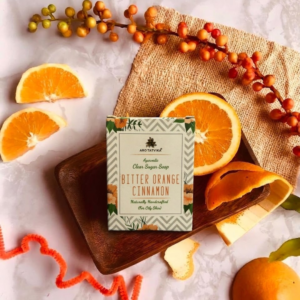 Aro Tatvika Bitter Orange Cinnamon Ayurvedic Clear Sugar Soap