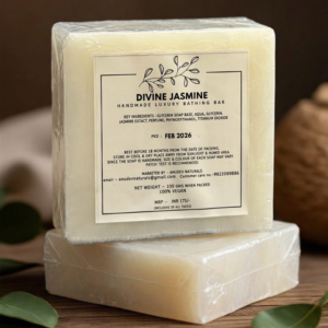 The Earthen Lather Divine Jasmine Soap